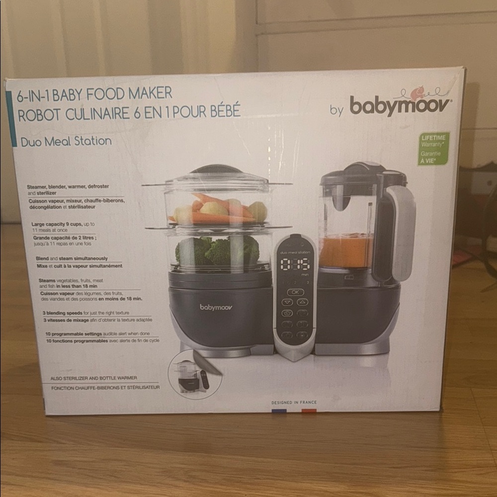 Babymoov Duo Meal Station - Gray